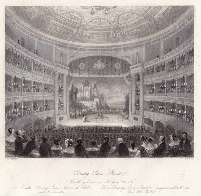 London, Drury Lane Theatre, 1841