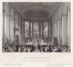 London, Moorfields, Roman Catholic Chapel, 1841