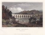 Wales, Chirk Aquaduct, 1830