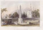 Turkey, Istanbul, Atmeidan or Hippodrome, 1840