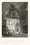 Italy, Naples, Church of Santa Maria del Carmine, 1841