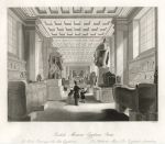 London, British Museum, Egyptian Room, 1841