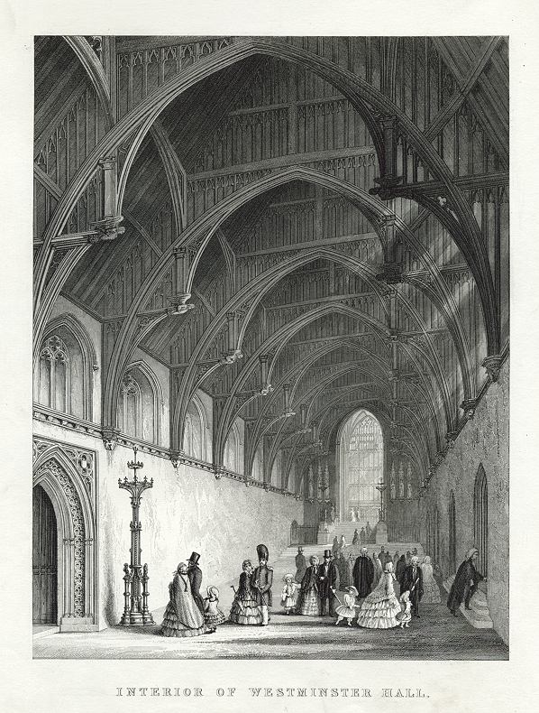 London, Westminster Hall, 1841