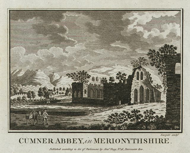 Wales, Cumner Abbey, 1786