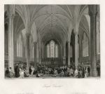 London, Temple Church, 1841