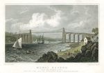 Wales, Menai Bridge, 1830