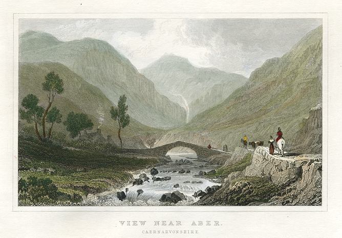 Wales, View near Aber, 1830