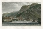 Switzerland, Village of Unterseen, 1820