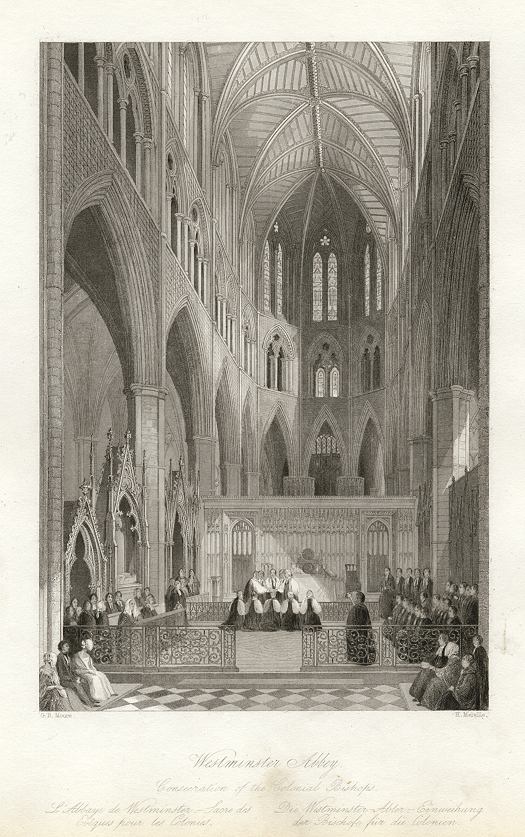 London, Westminster Abbey, 1841