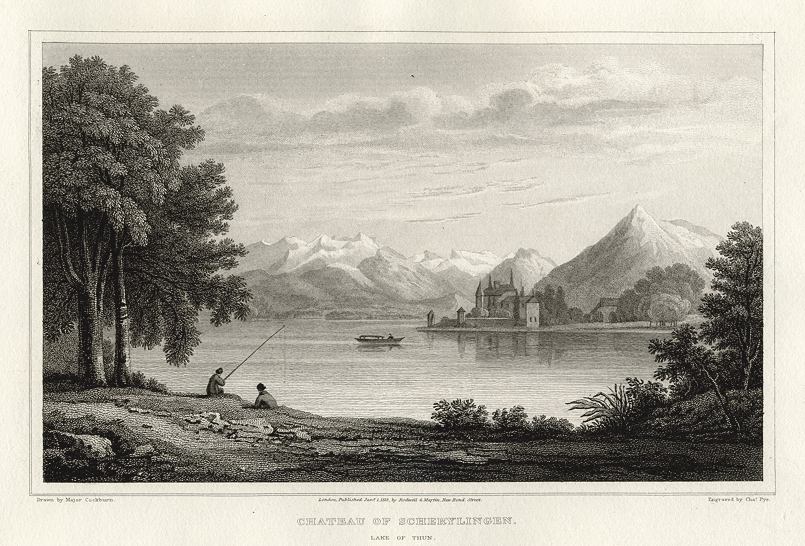 Switzerland, Chateau of Scherylingen, 1820