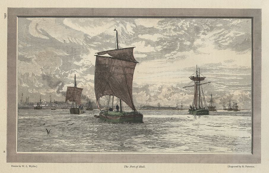 Yorkshire, Port of Hull, 1882