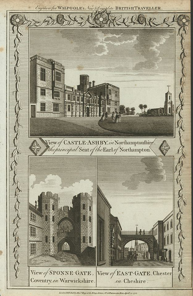 Northamptonshire, Castle Ashby, 1784