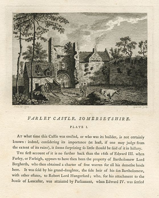Somerset, Farley Castle, 1786
