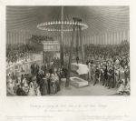 London, New Royal Exchange, 1845