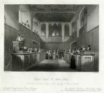 London, St.James's Palace, Chapel Royal, 1845