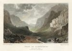 Wales, Pass of Llanberis, near Capel Curig, 1830