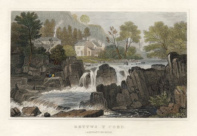 Wales, Bettws-Y-Coed, 1830