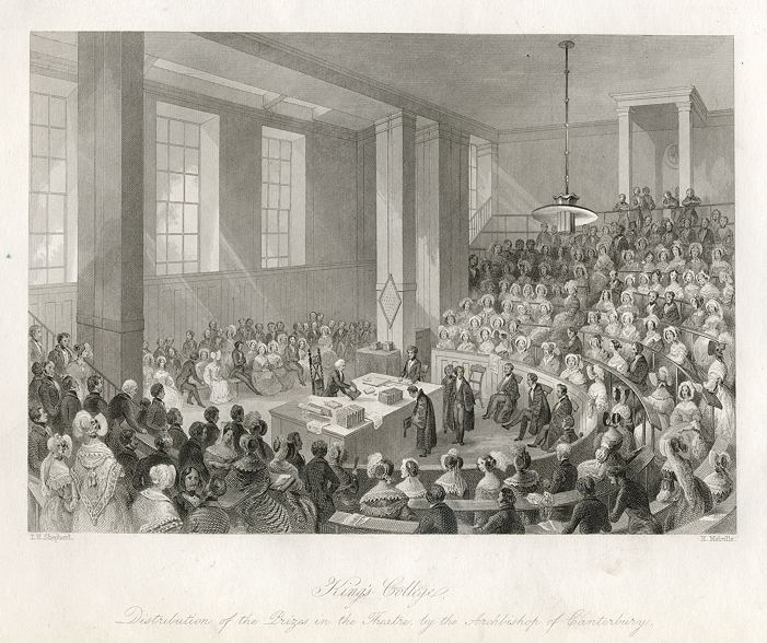 London, Kings College, 1845