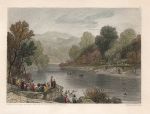 Holy Land, Fords of the River Jordan, 1836