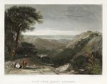 Holy Land, View from Mount Lebanon, 1836