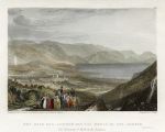 Holy Land, Dead Sea, Jericho and the Mouth of the Jordan, 1836