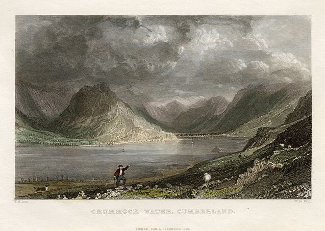 Lake District, Crummock Water, 1832