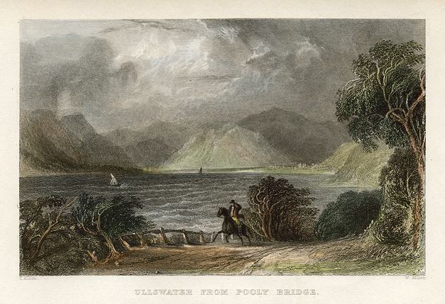 Lake District, Ullswater from Pooly Bridge, 1832