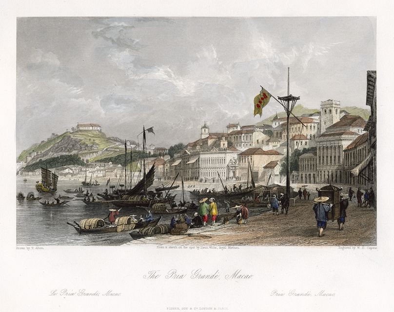 Macao, the Pria Grande, 1843