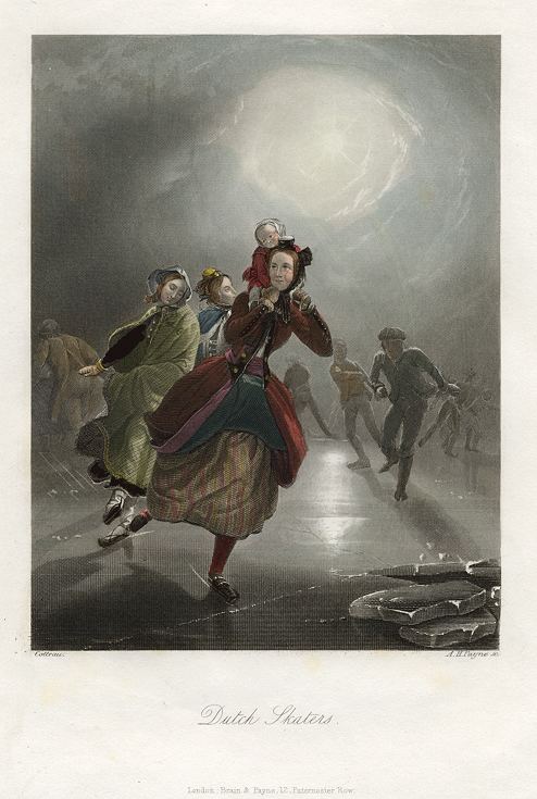 Dutch Skaters, 1849