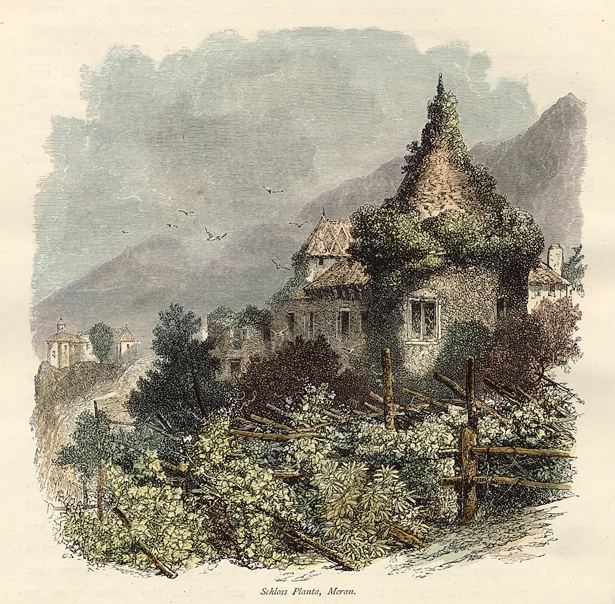 Tyrol, Meran, Schloss Planta, 1875