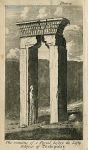 Iran, Portal at Persepolis, 1779