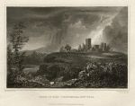 USA, NY, Fort Ticonderoga ruins, 1831