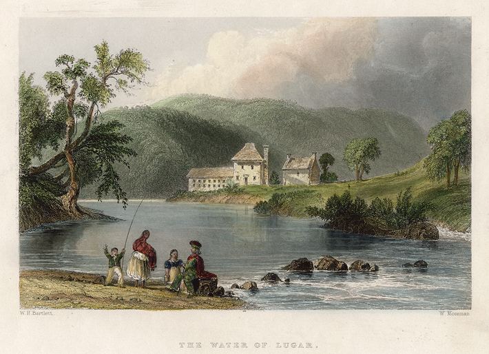 Scotland, Water of Lugar, 1840