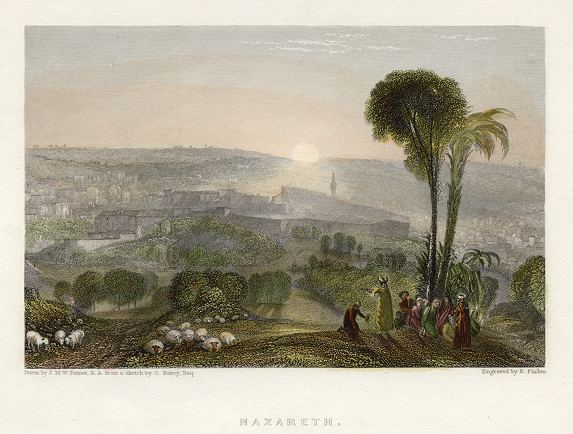 Holy Land, Nazareth, 1836