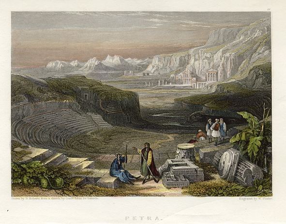 Jordan, Petra, 1836