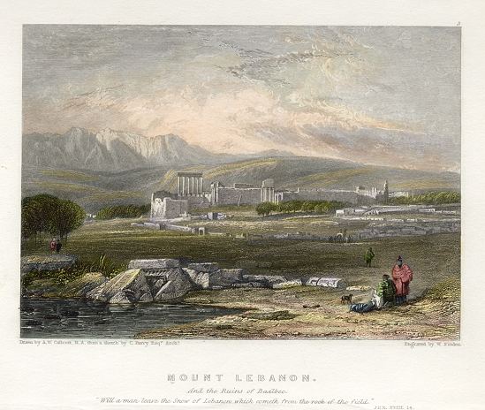 Mount Lebanon, 1836