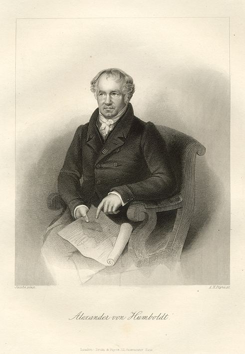 Alexander von Humboldt portrait, 1849