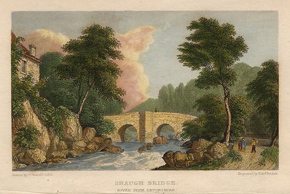 Devon, Shaugh Bridge over the Plym, 1832