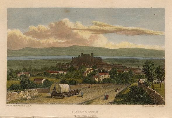 Lancaster, from the south, 1832