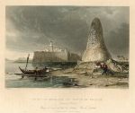 Tunisia, Burj-er-Roos (Tower of Skulls), 1845