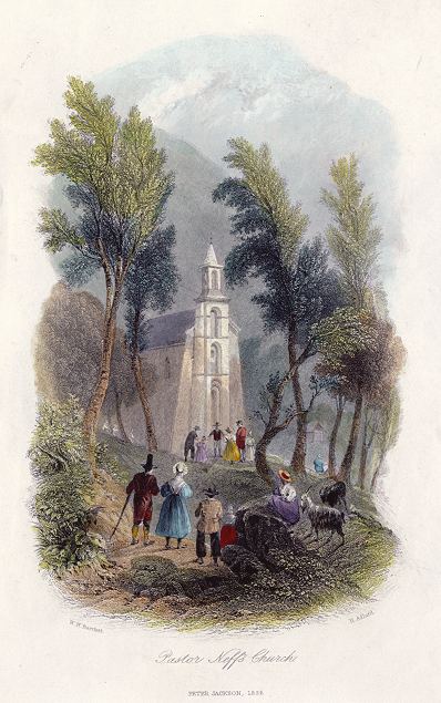 Switzerland, Pastor Neff's Church, 1852