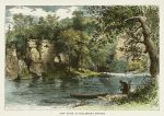 USA, VA, New River at Eggleston's Springs, 1875