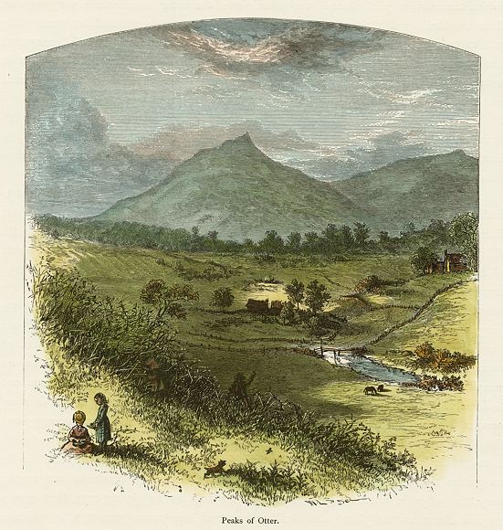 USA, VA, Peaks of Otter, 1875