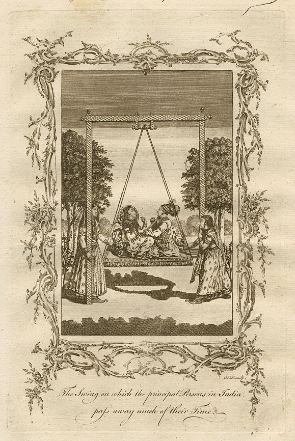 India, swing used by persons of rank, 1771