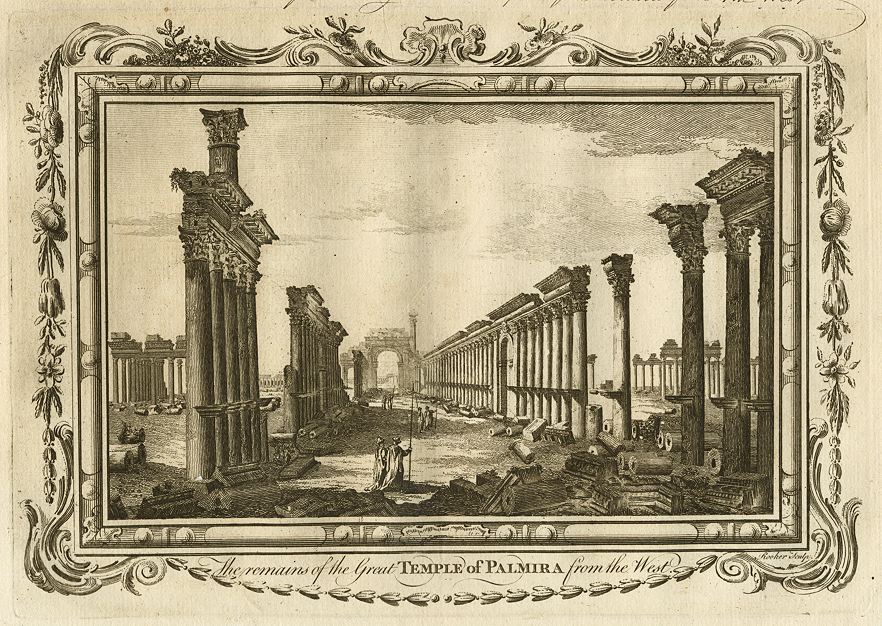 Syria, Temple of Palmyra, 1773