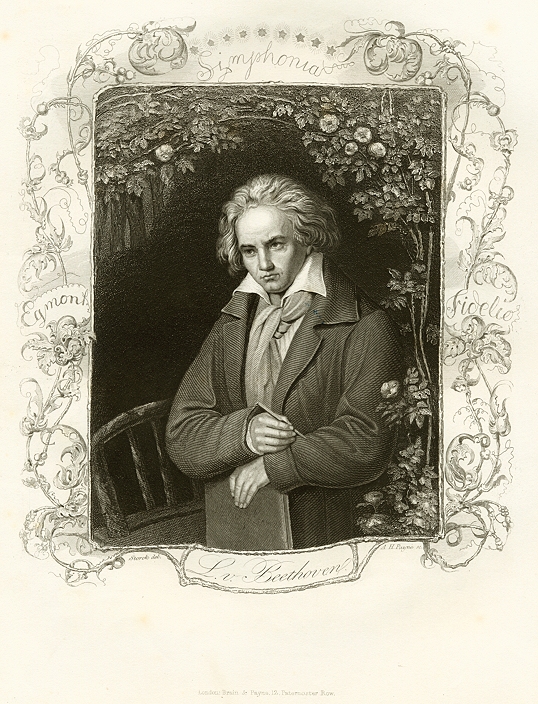 Beethoven portrait, 1845