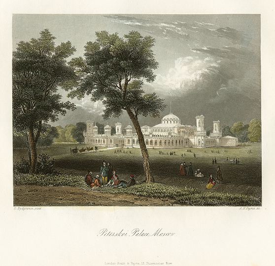 Moscow, Peterskoi Palace, 1845