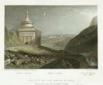 Holy Land, Jerusalem, Valley of the Brook Kedron, 1836