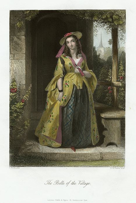 The Belle of the Village, 1845