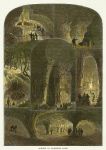 USA, Kentucky, Scenes in Mammoth Cave, 1875